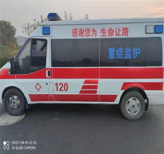 合山救护车出租服务案例3